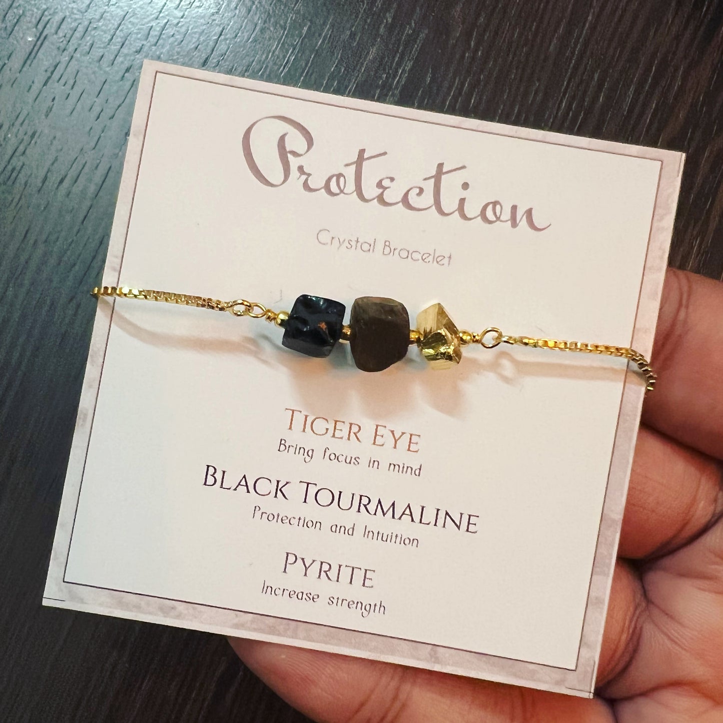 Adjustable Size Protection Bracelet🖤