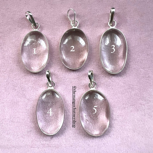 Clear Quartz Copper Pendants 🤍