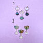 Butterfly + Shell Carving Pendants - Silver