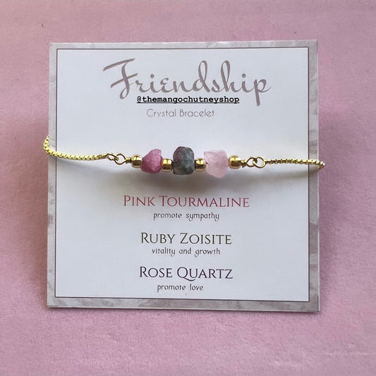 Friendship Bracelet - Adjustable Size 🤗💜🌸