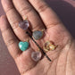 Heart Shaped Gemstone Pendants - TheMangoChutneyShop
