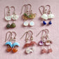 925 Crystal Stone Carving Earrings