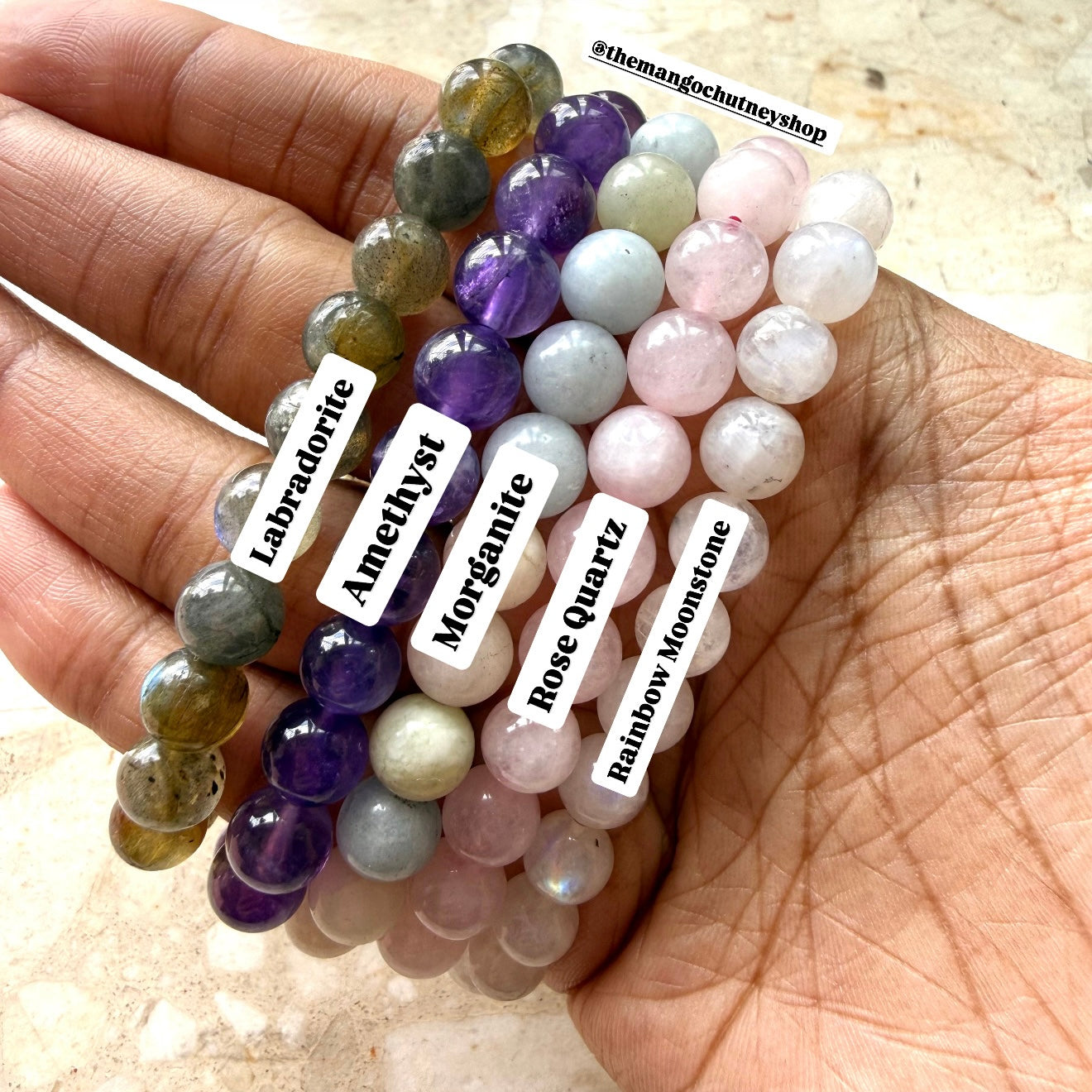 8MM Crystal Bracelets With Certification