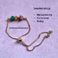 Raw Stone Crystal Bracelets - TheMangoChutneyShop