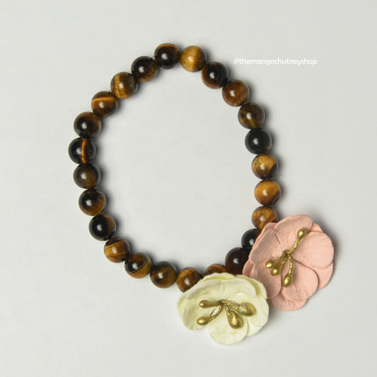 Natural Tiger’s Eye 8mm Bracelet With Lab Testing Certificate - TheMangoChutneyShop